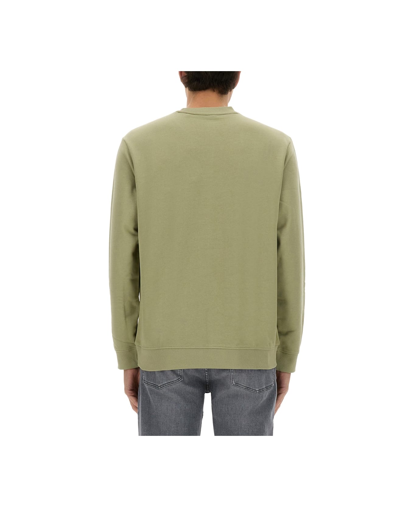 Hugo Boss Sweatshirt With Logo - GREEN