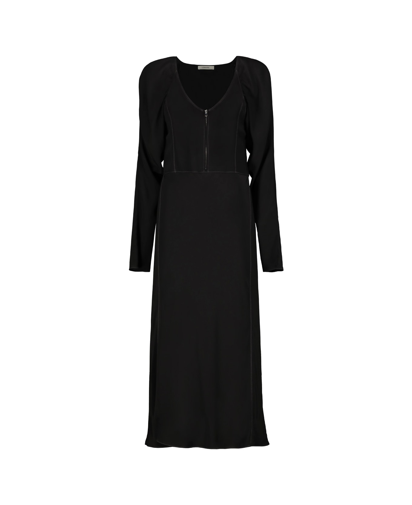 Lemaire Bias Cut Midi Dress - Black
