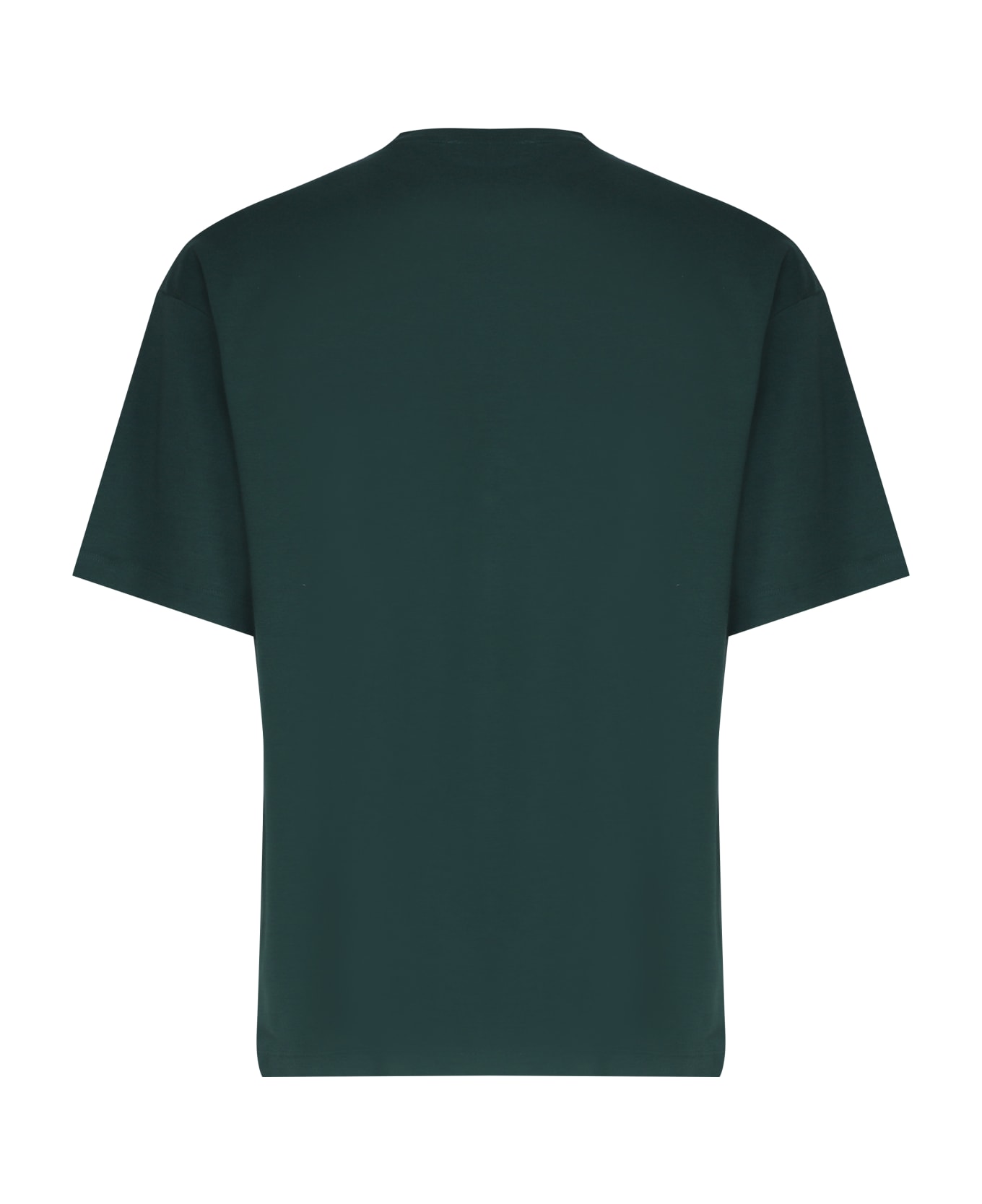 Drôle de Monsieur Le T-shirt Slogan Classique - Dark Green