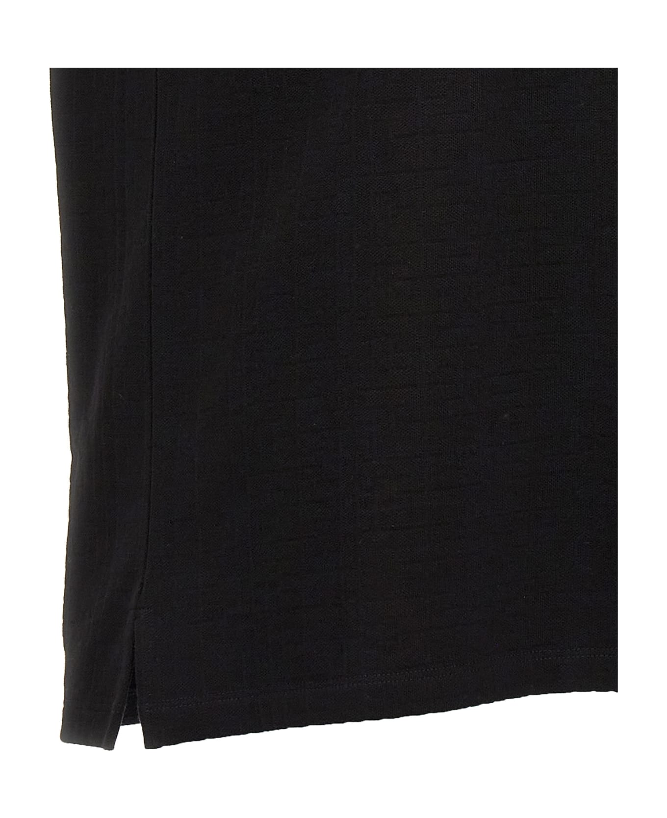 Balmain 'monogram' Polo Shirt - Black  