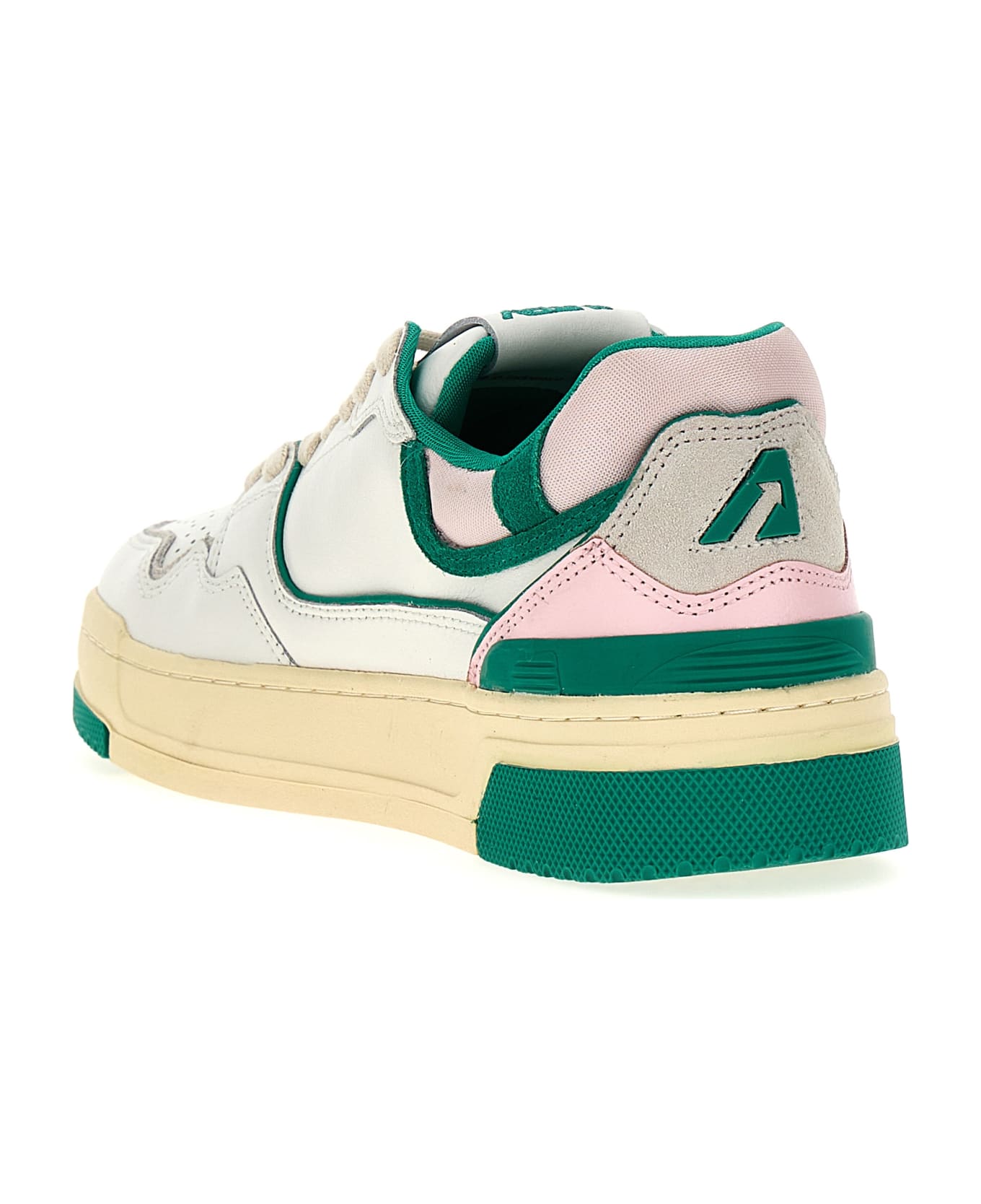 Autry Clc Leather Sneakers - Green