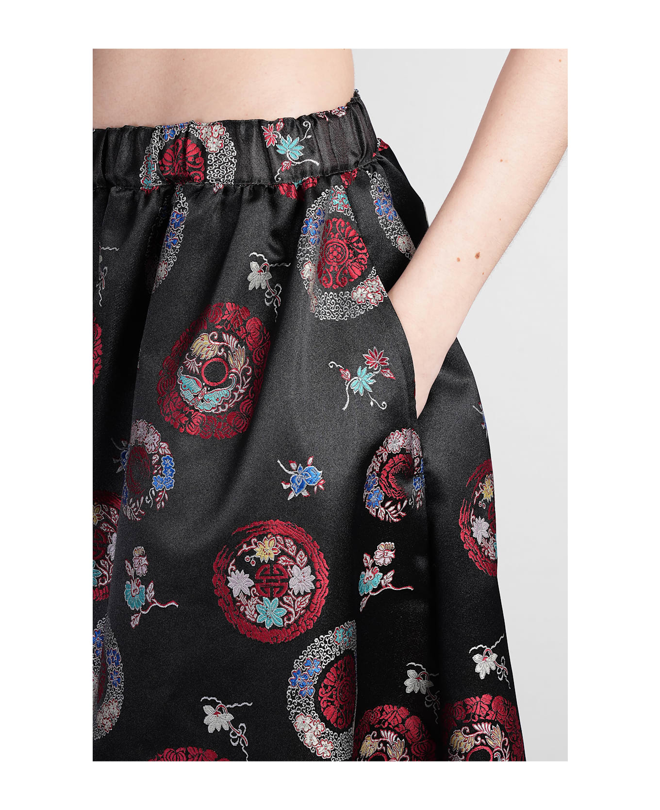 Comme des Garçons Pants In Black Polyester - black