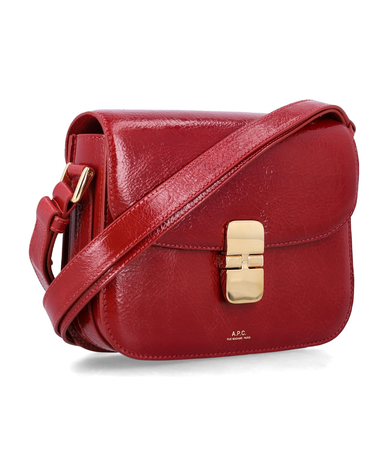 A.P.C. Grace Small Shoulder Bag Red - RED