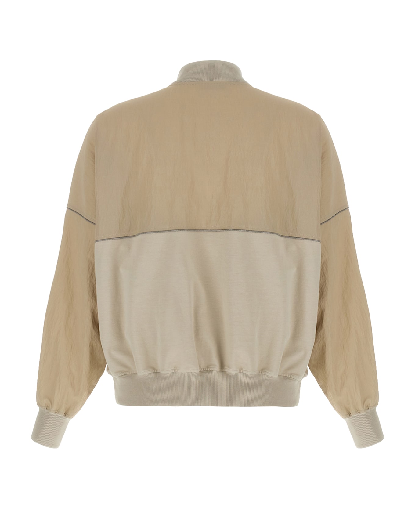Two-material Sweatshirt - Thumbnail 3