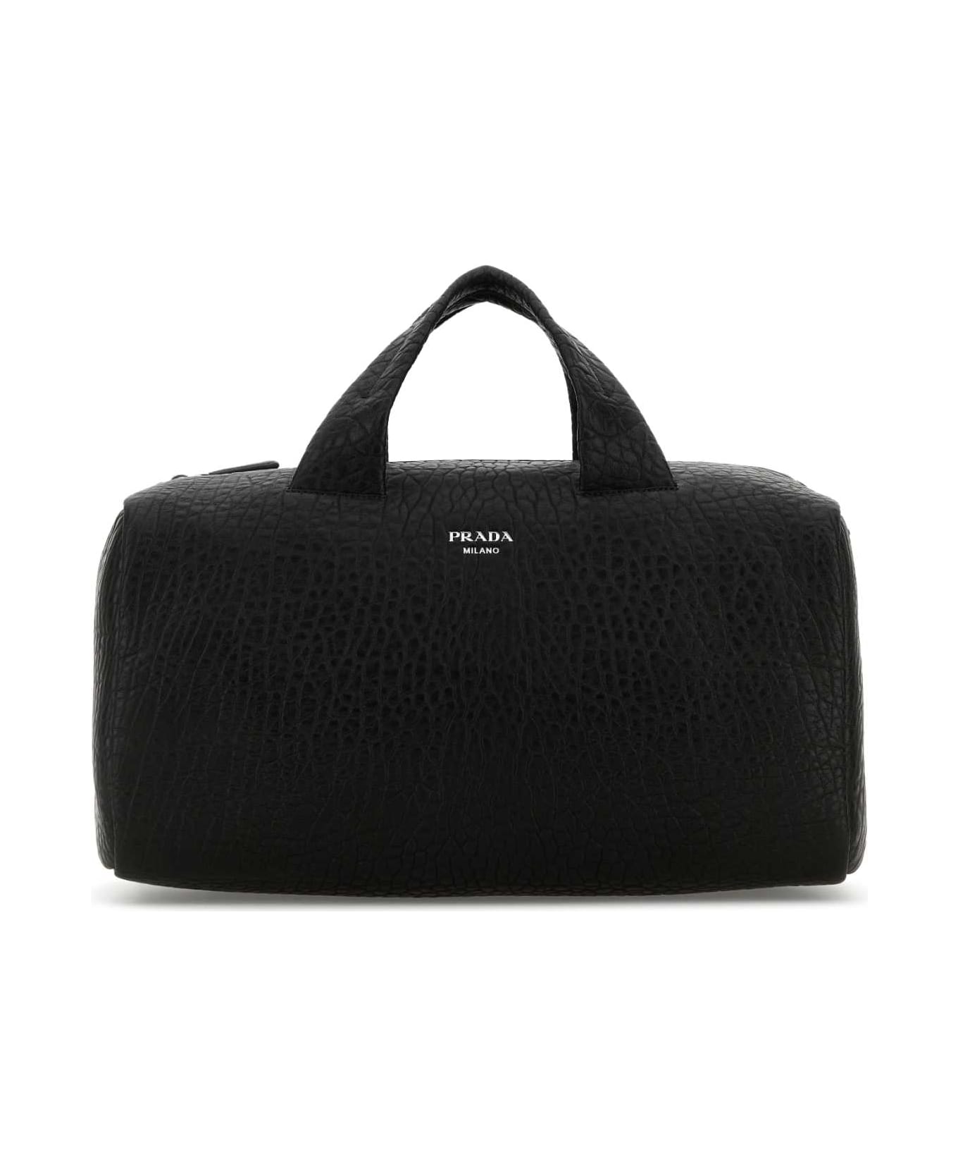 Prada Black Nappa Leather Travel Bag - MORO