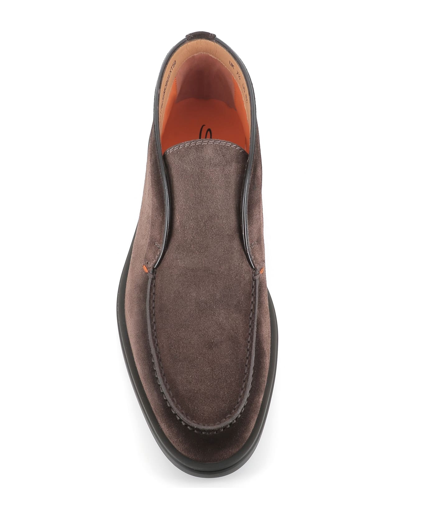 Santoni Suede Ankle Boots - Brown