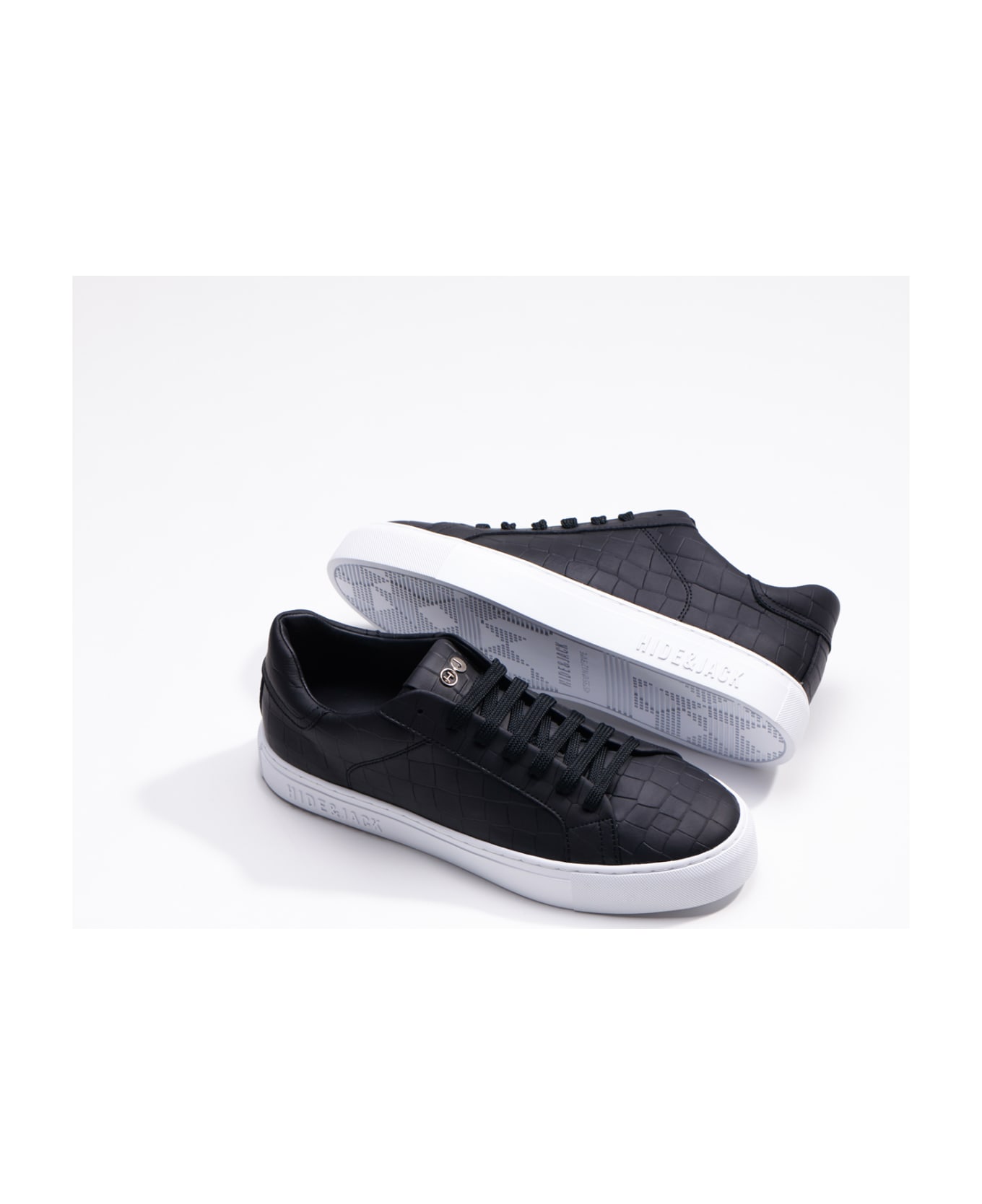 Hide&Jack Low Top Sneaker - Essence Black White