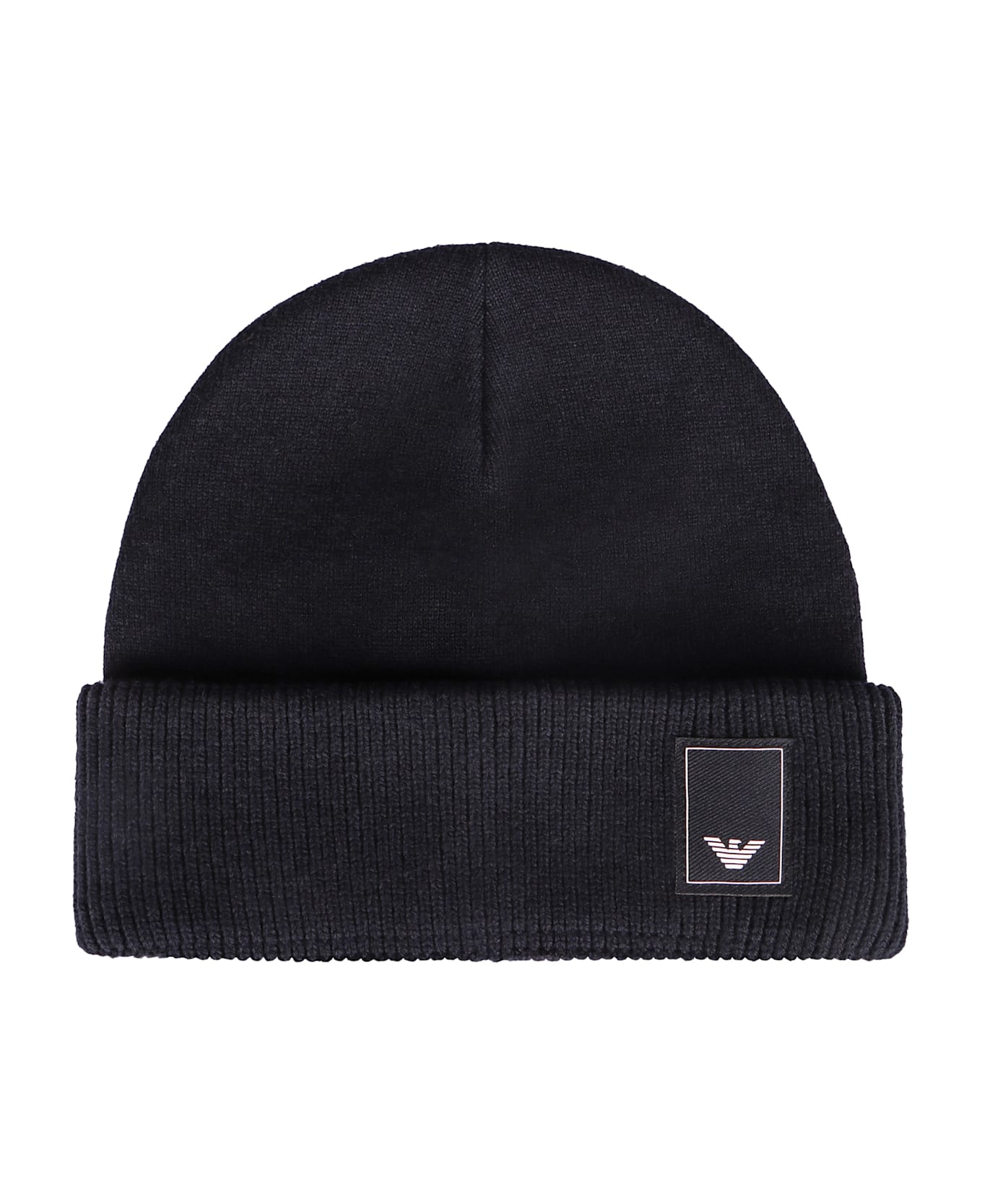 Emporio Armani Wool Hat - blue