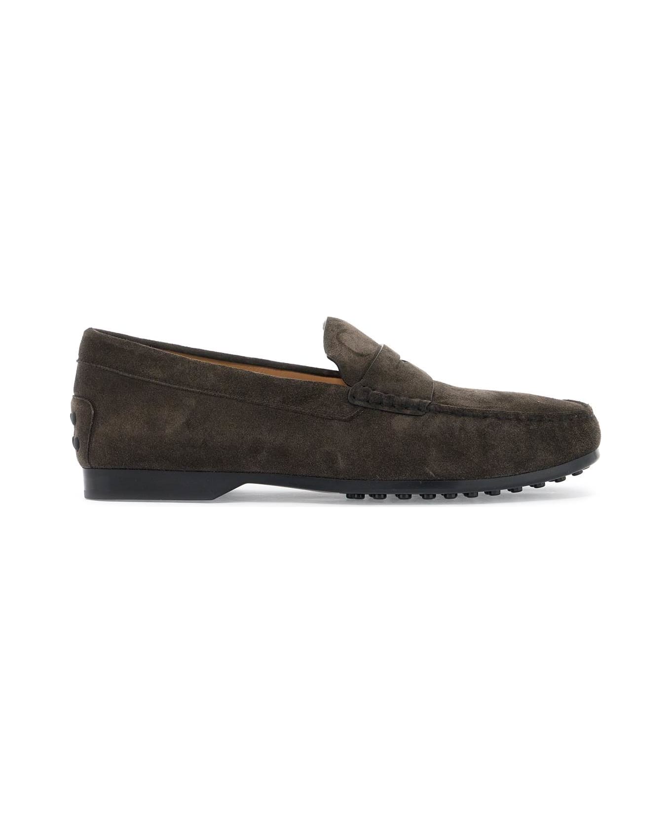 Tod's Suede Loaf - FANGO (Brown)