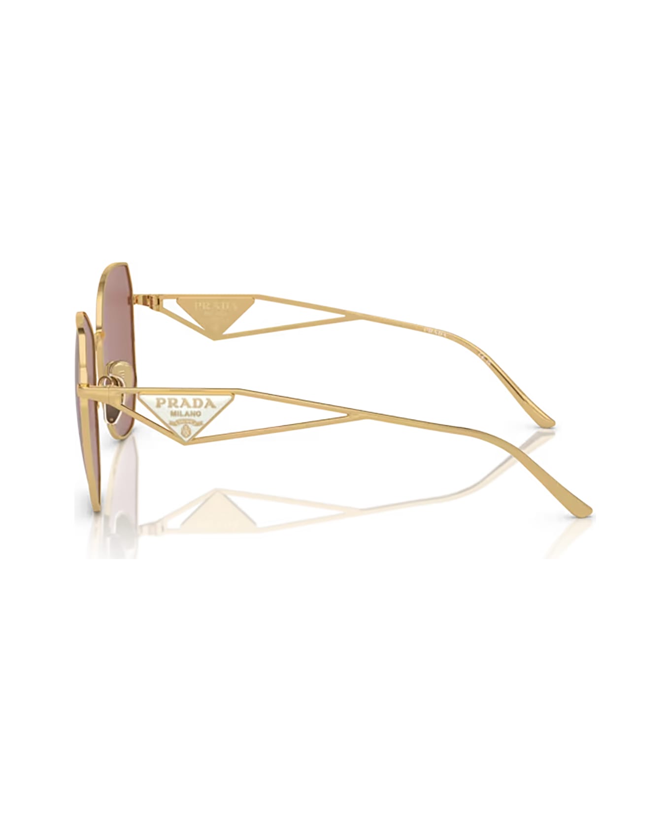 Prada Eyewear Pr 57ys Gold Sunglasses - Gold サングラス