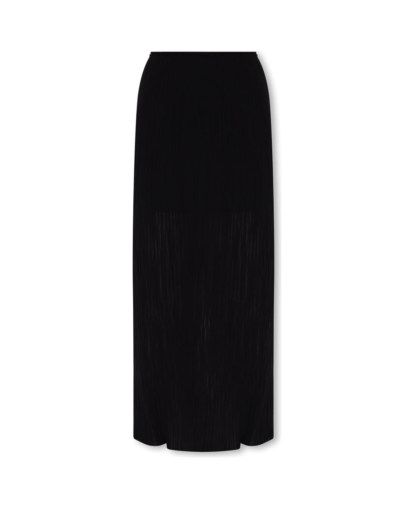 MM6 Maison Margiela Pleated Skirt - black スカート