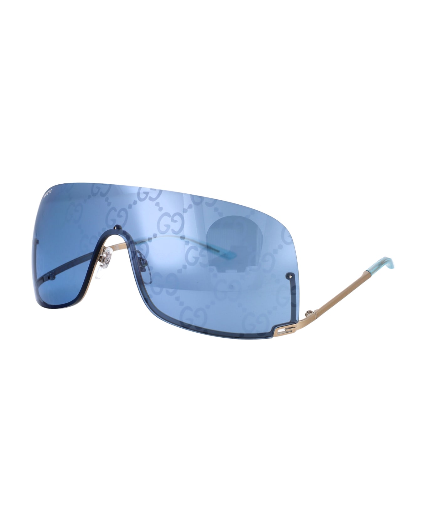 Gucci Eyewear Gg1560s Sunglasses - 003 GREY GREY BLUE