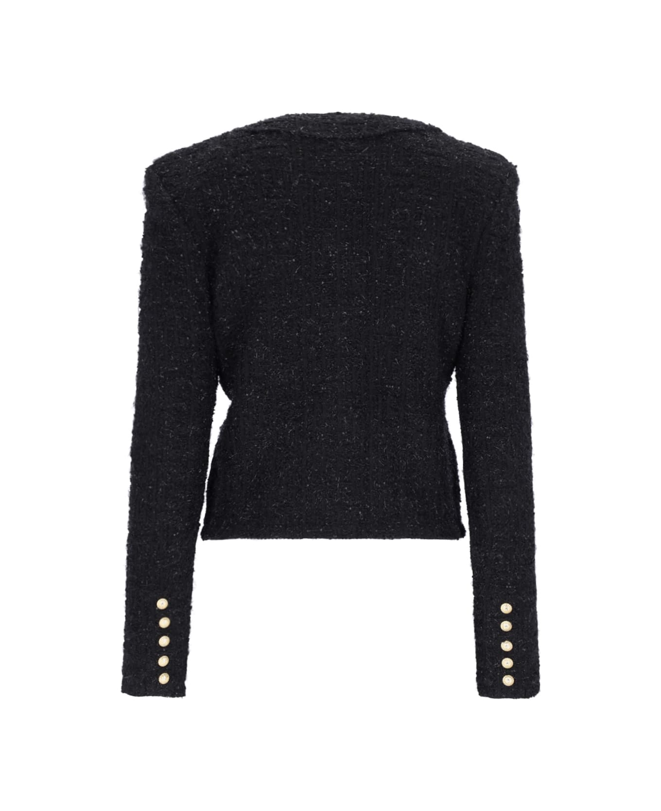 Balmain Tweed Jacket - Black  