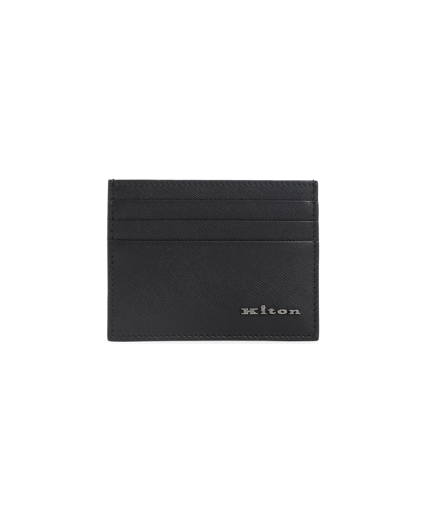Kiton Card Holder - Black