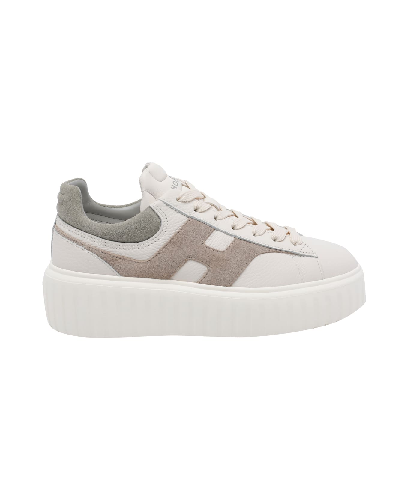 Hogan H-stripes Sneakers - White