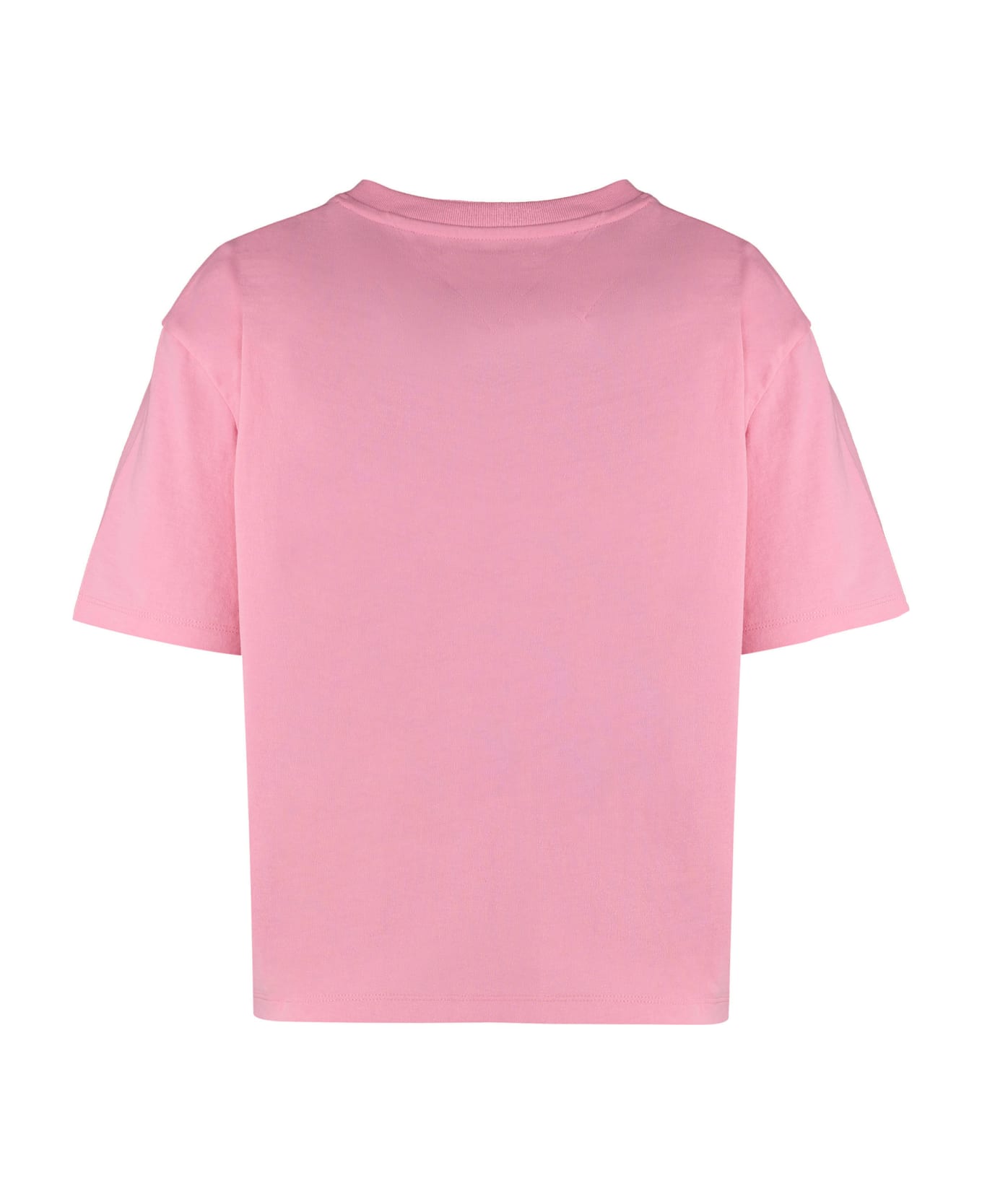 Tommy Hilfiger Logo Print T-shirt - Pink