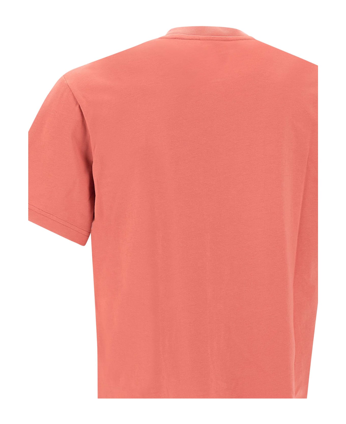 Lacoste Cotton T-shirt - ORANGE シャツ