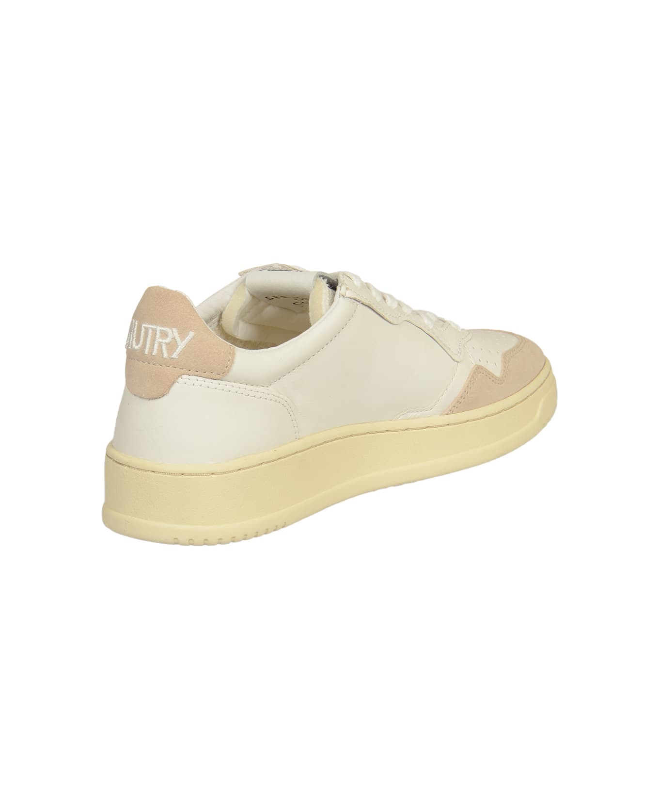 Autry Medalist Low Sneakers - White/Sand