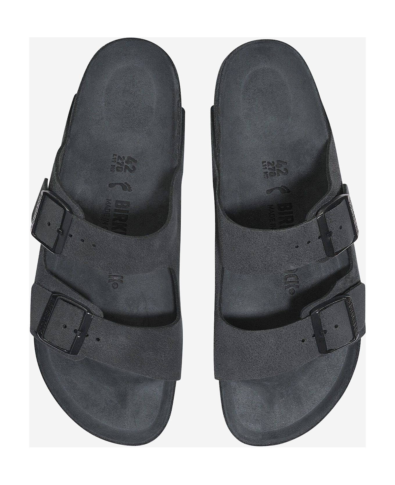 Birkenstock Arizona Suede Sandals - Grey