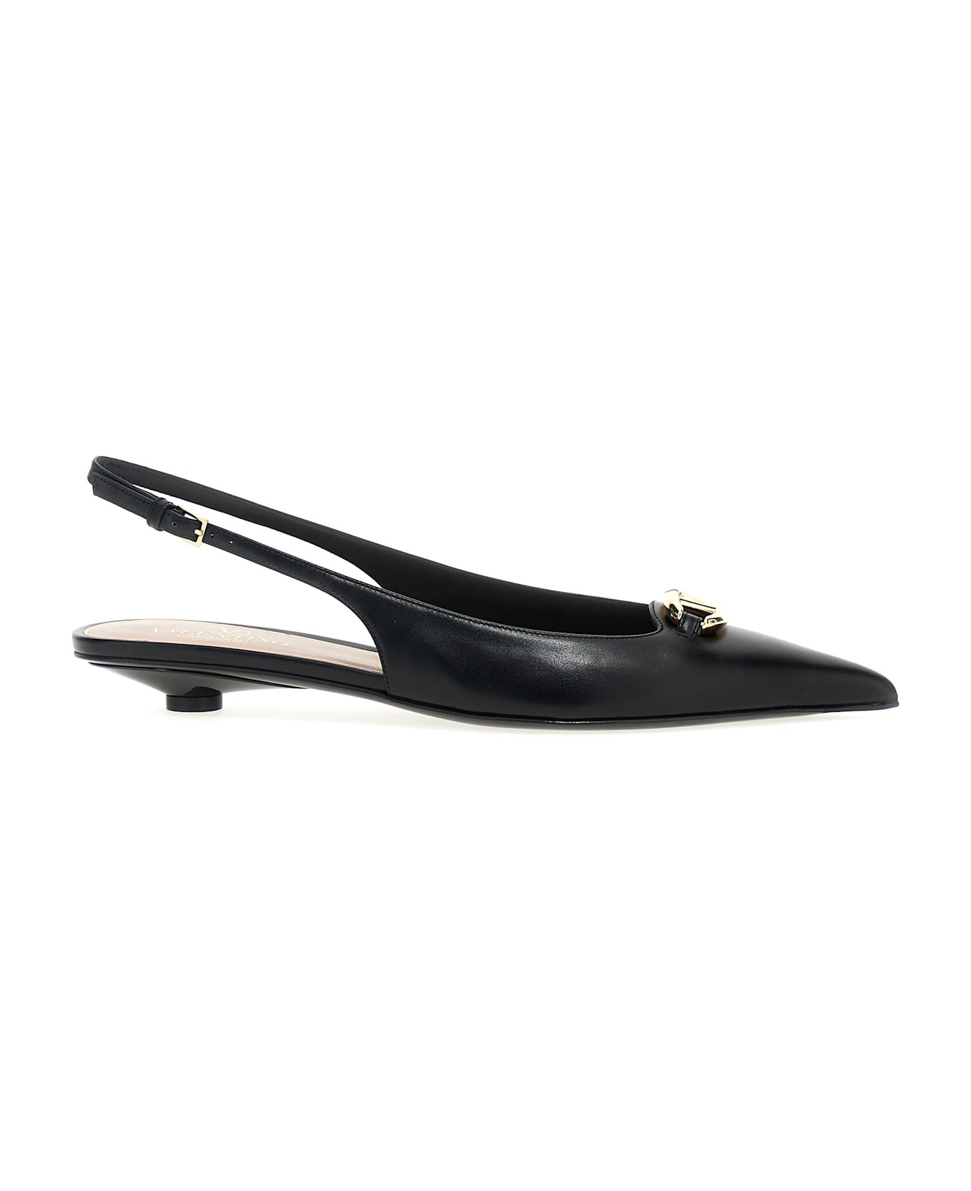 Valentino Garavani 'vlogo' Slingback - Black