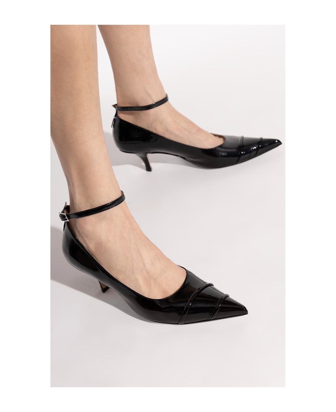 Maison Margiela Kinkies Slingback Pumps - Nero