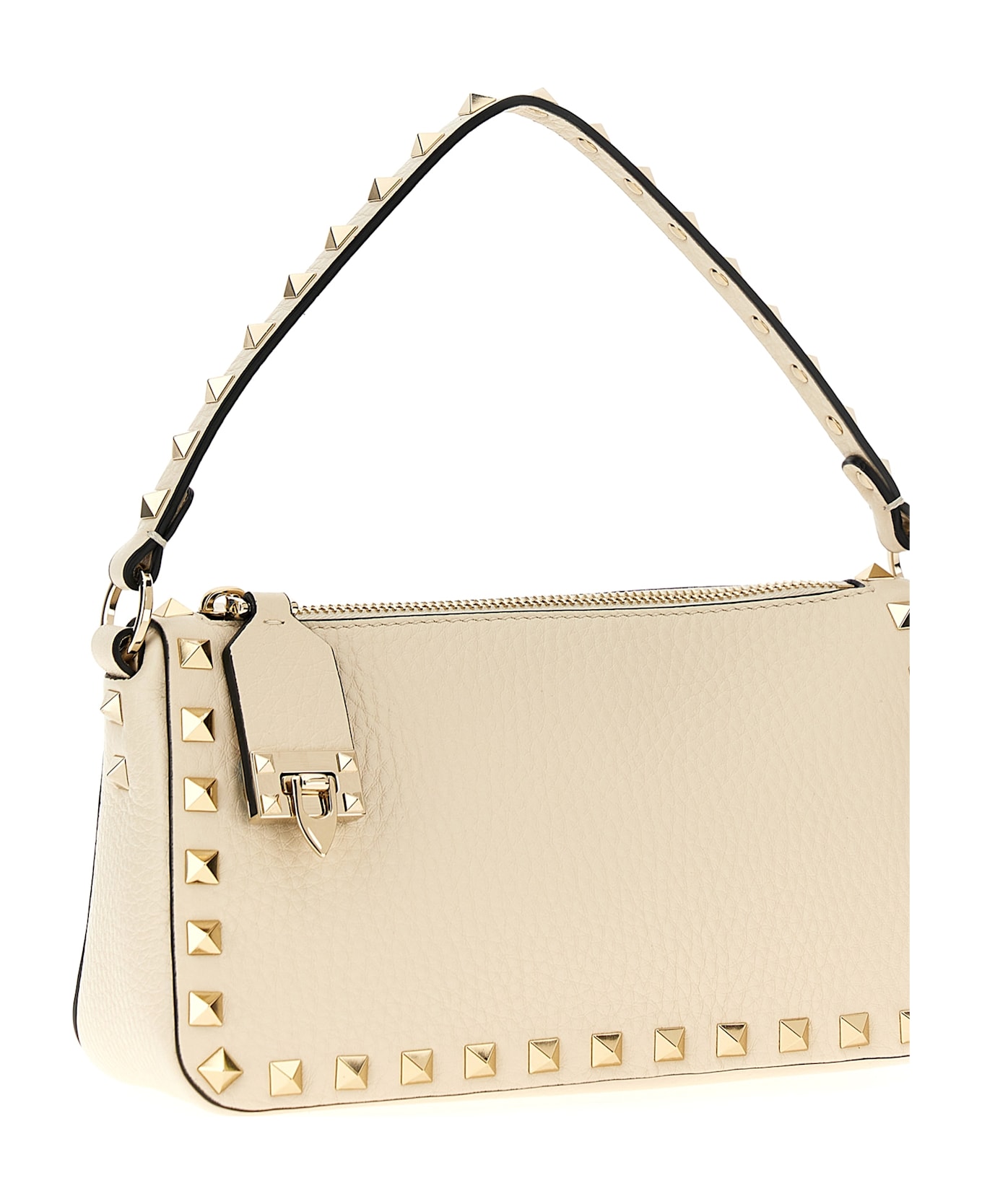Valentino Garavani 
rockstud Small
 Shoulder Bag - White