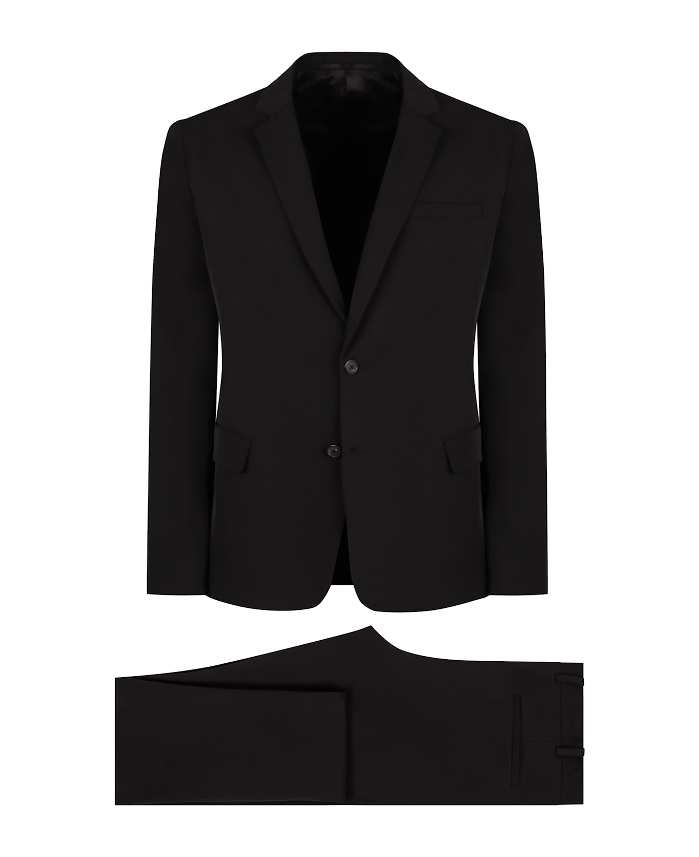 Prada Techno Fabric Two-piece Suit - black