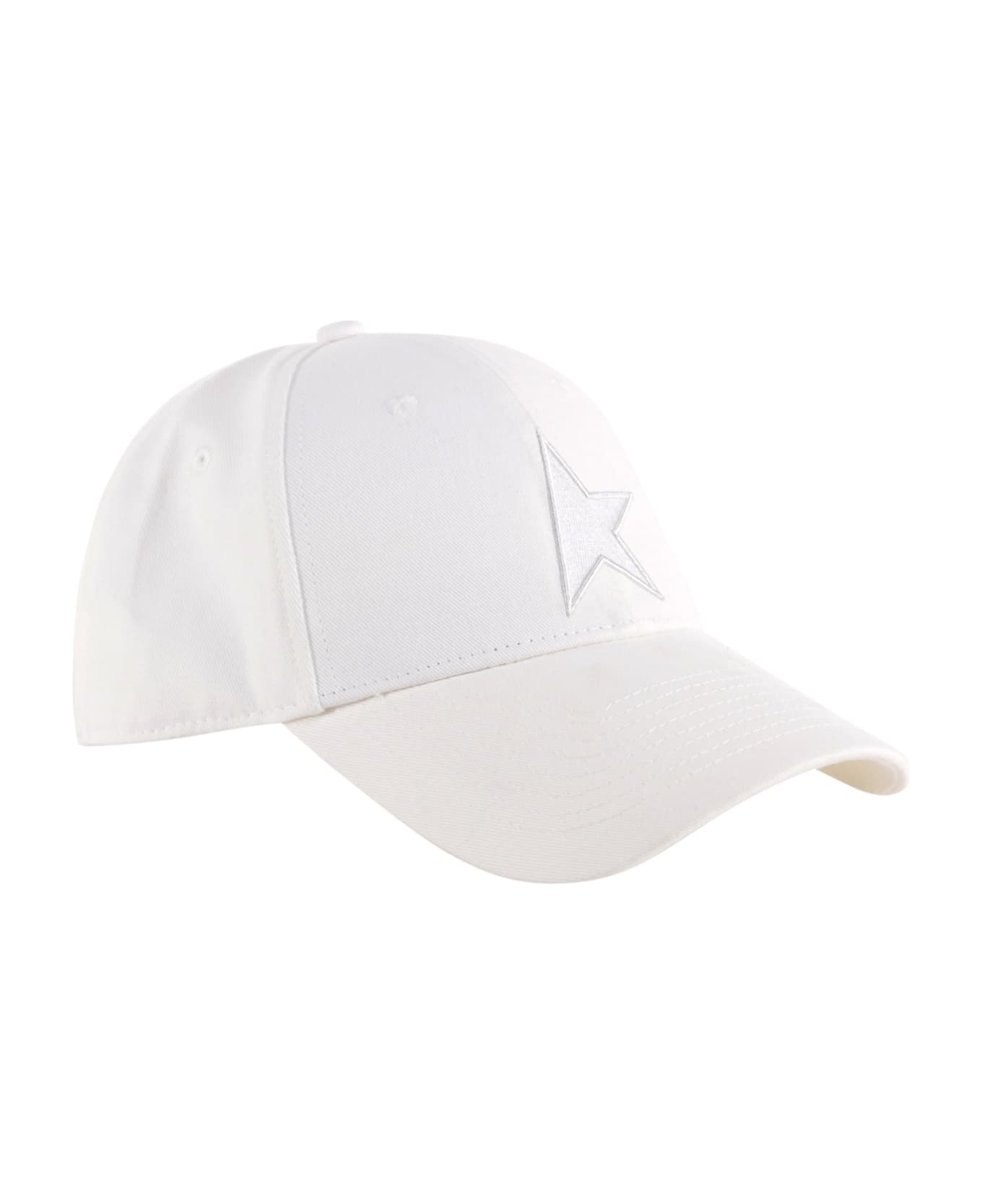Golden Goose Baseball Cap - Cream