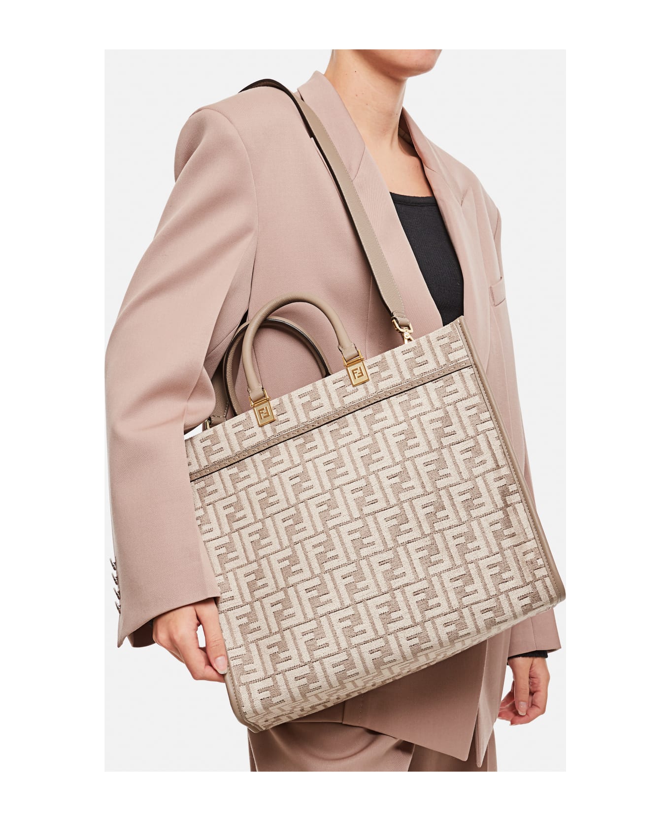 Fendi Sunshine Shopper - Grey