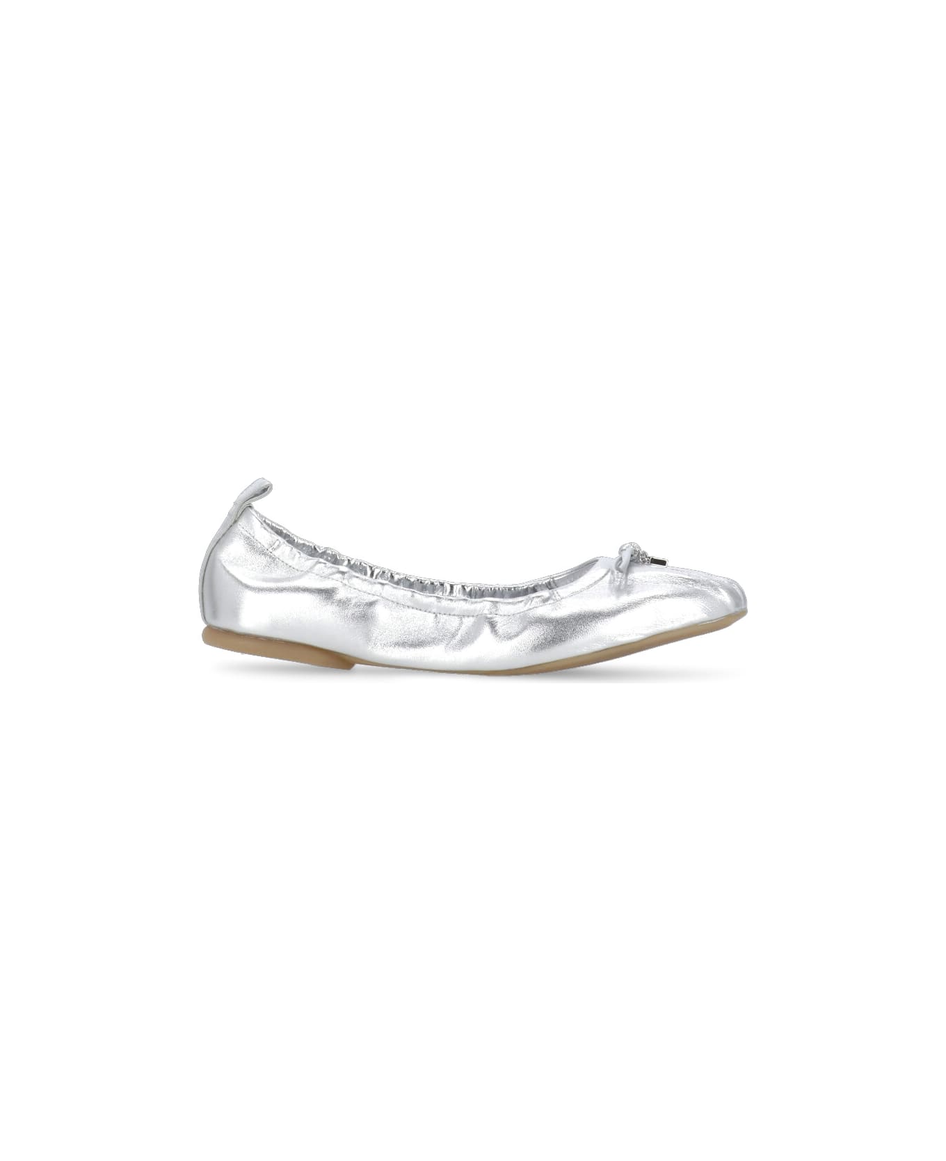 Hogan H684 Ballet Shoes - Silver