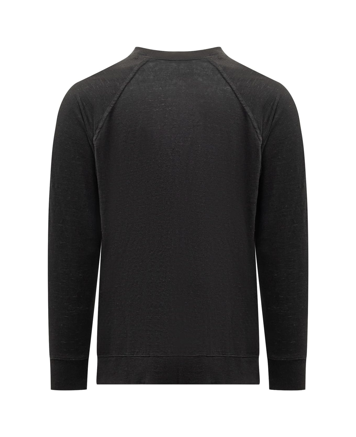 Isabel Marant Logo-printed Long-sleeved T-shirt - BLACK