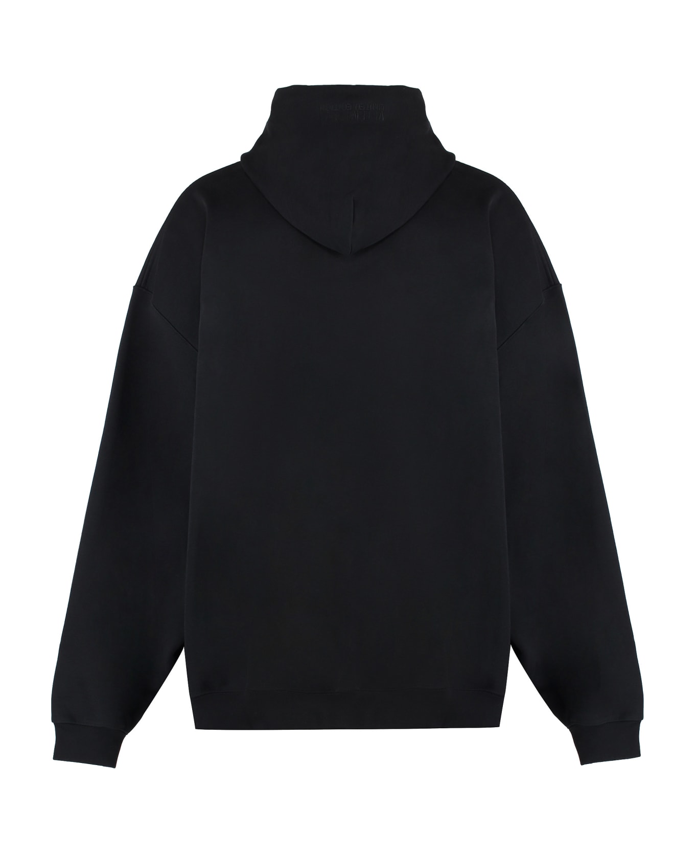 VETEMENTS Printed Hoodie - black