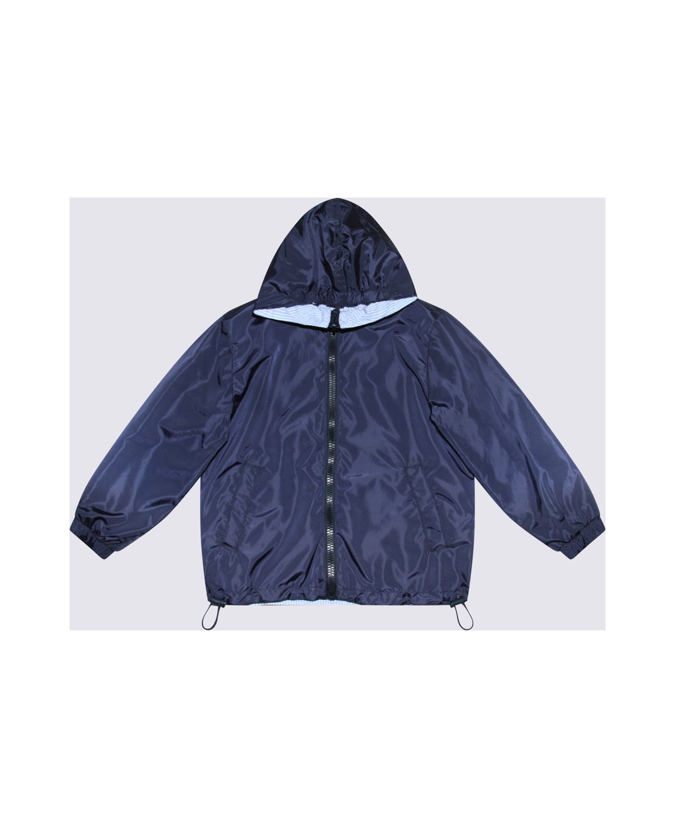 Il Gufo Blue Cotton Down Jacket - Blue コート＆ジャケット