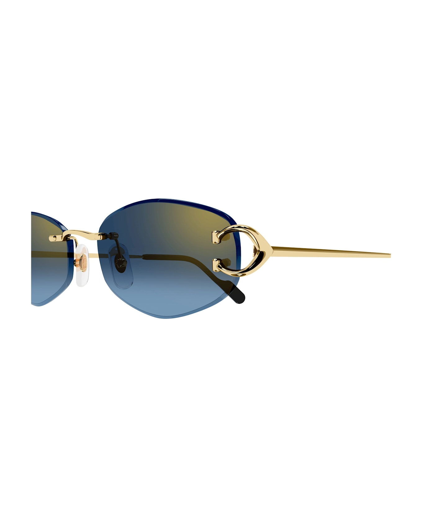 Cartier Eyewear Décor C Classique De Cartier Ct0467s-002 - Gold Sunglasses - Gold