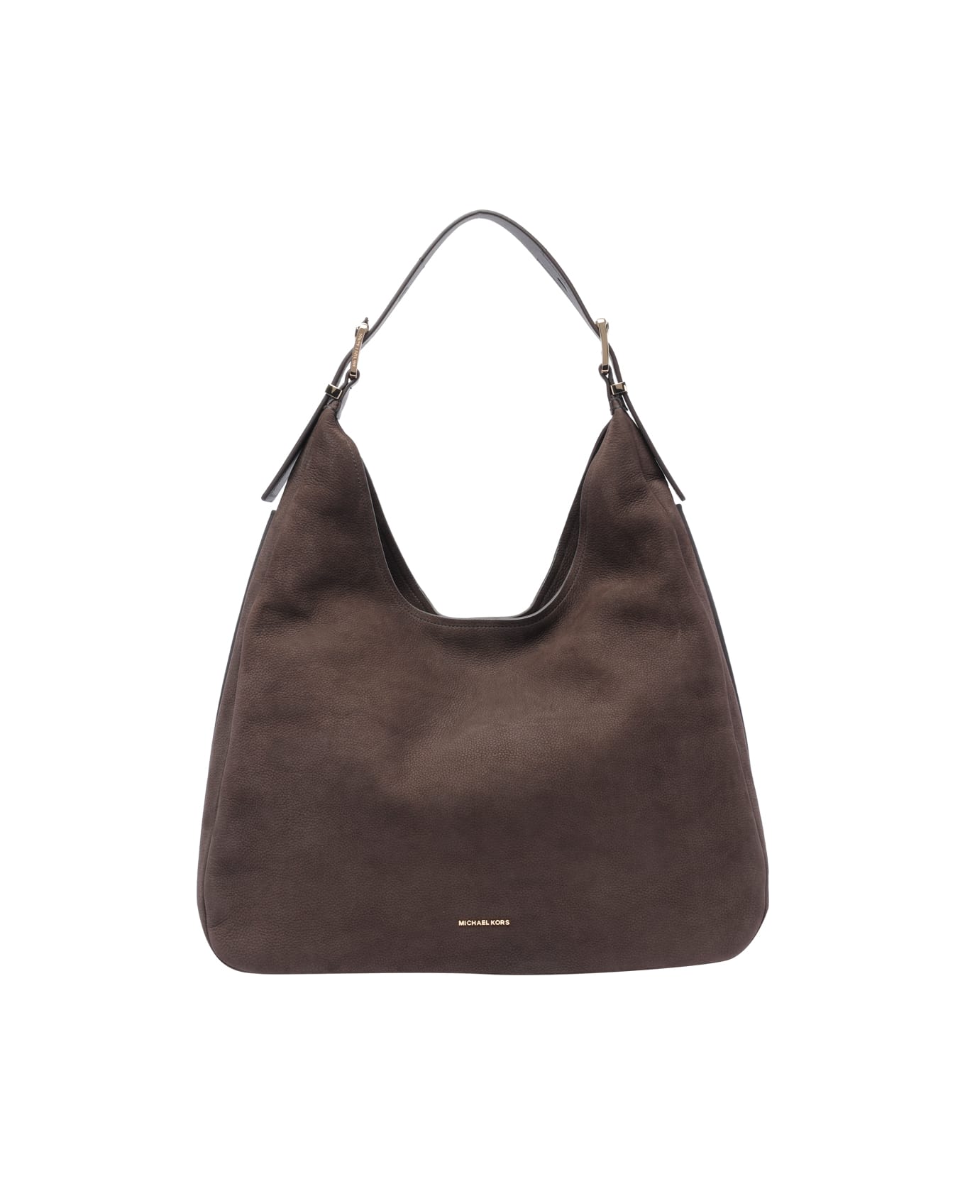 MICHAEL Michael Kors Nolita Logo Shoulder Bag - Brown
