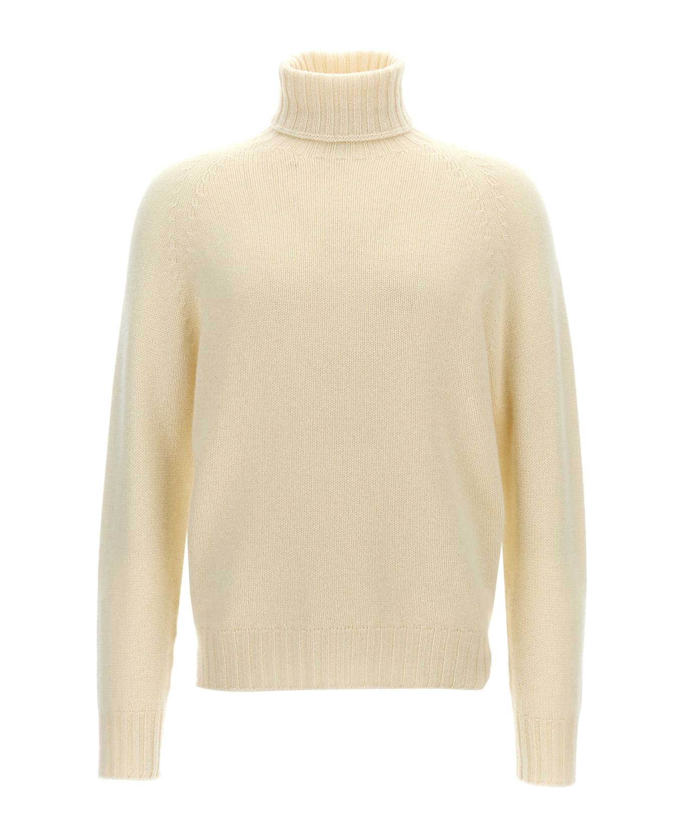 Ma
ry
ya High Neck Sweater - White