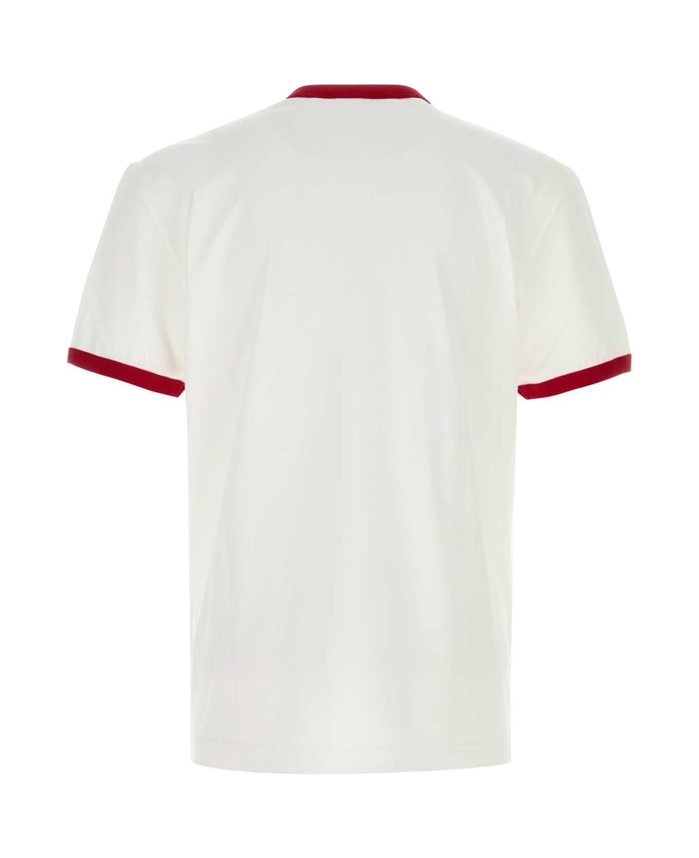 Dolce 
Gabbana White Cotton T-shirt - BIANCOOTTICO