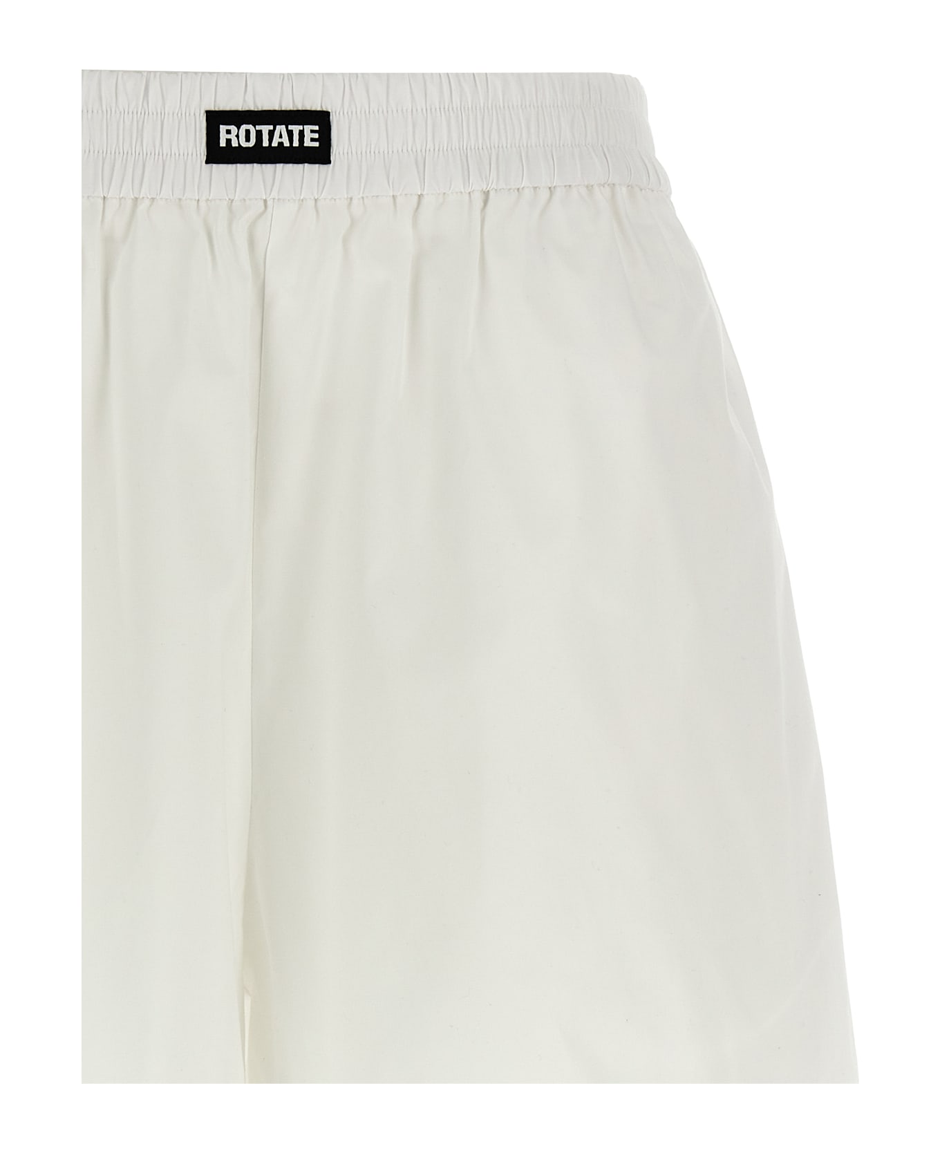 Rotate by Birger Christensen 
elasticated
 Shorts - White