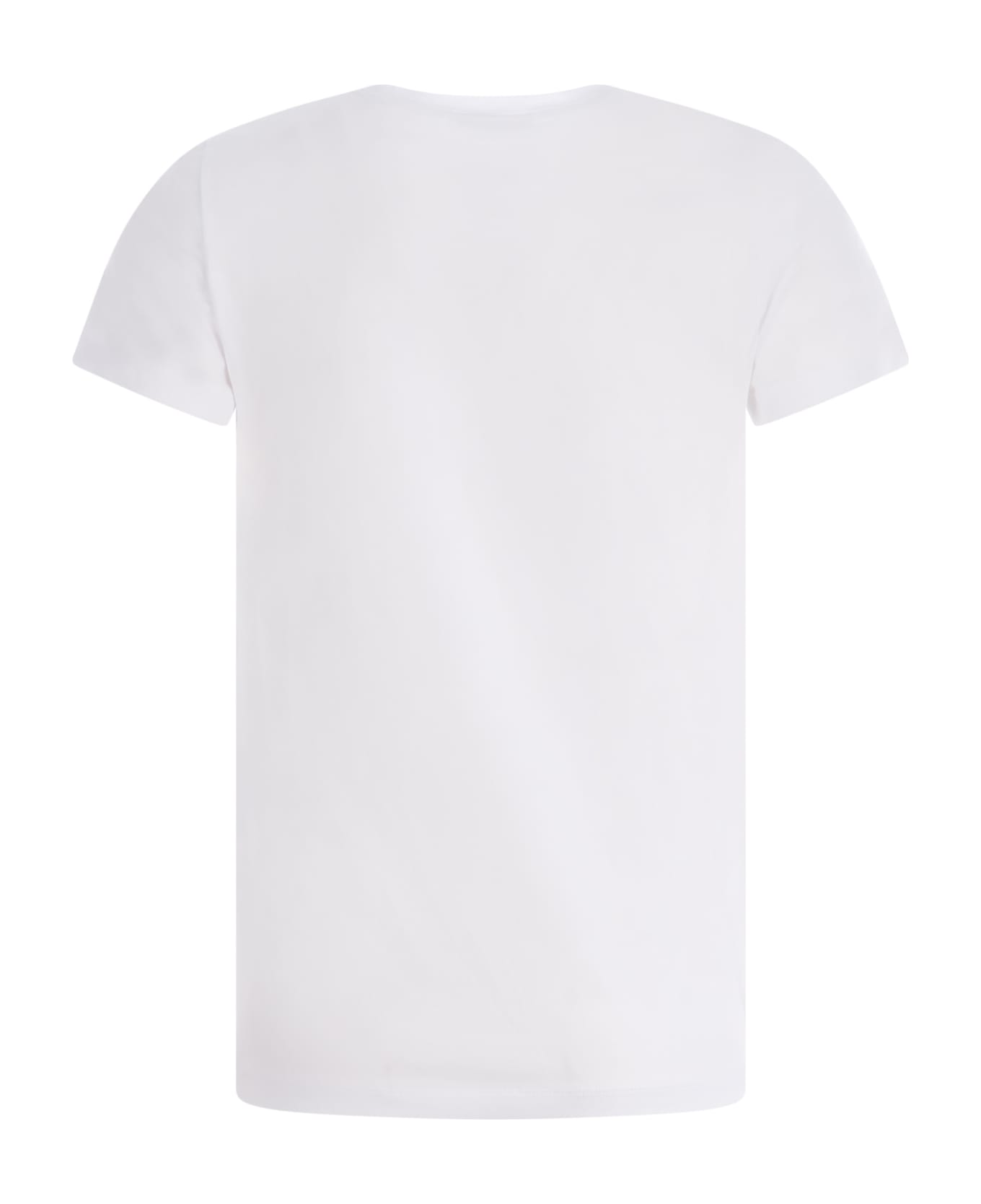 Dondup T-shirt Dondup In Cotton - Bianco Tシャツ