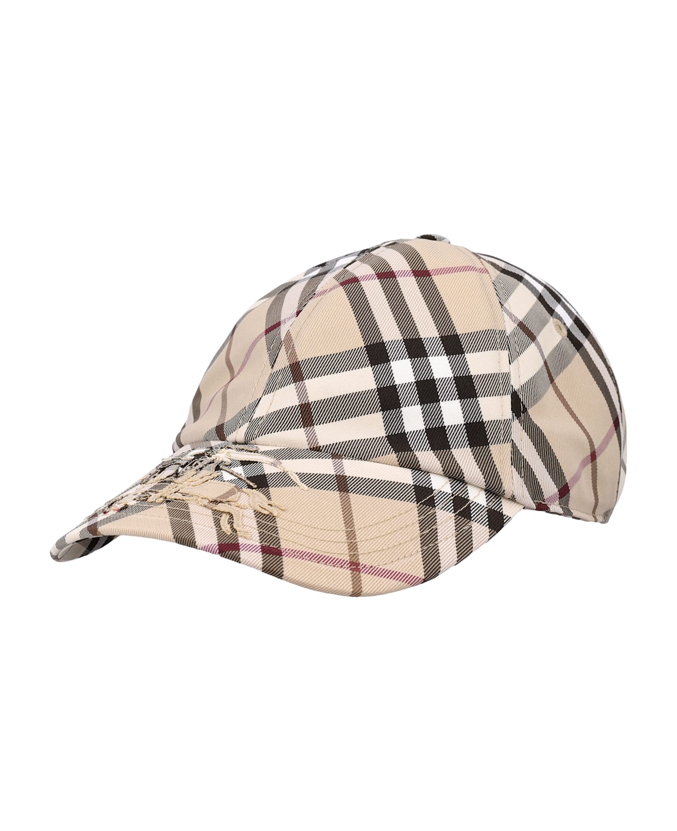 Burberry London Check Baseball Cap - ALABASTER IP CHECK