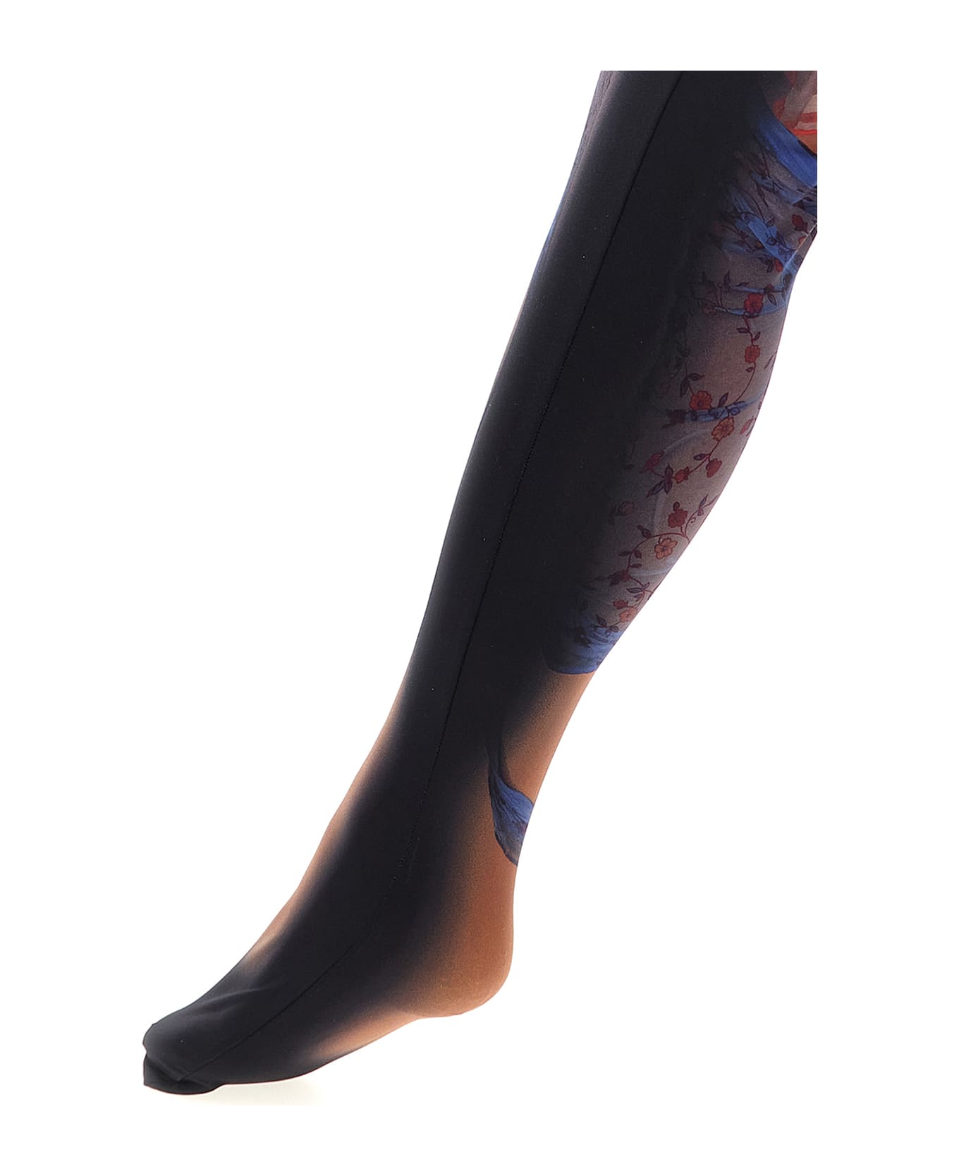 Marine Serre 
draped Statue
 Leggings - Multicolor