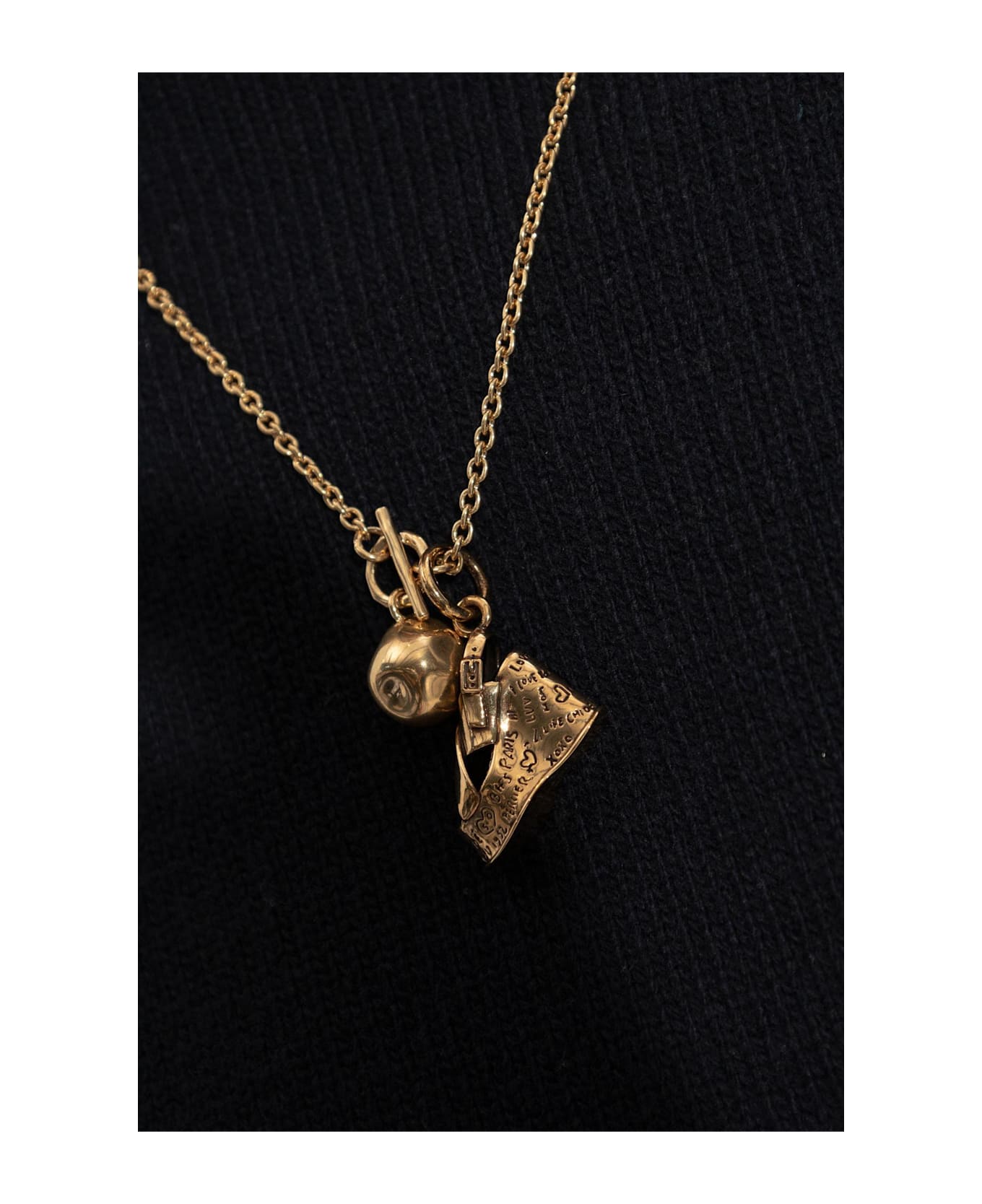 Chloé Shoe-shaped Pendant - GOLD