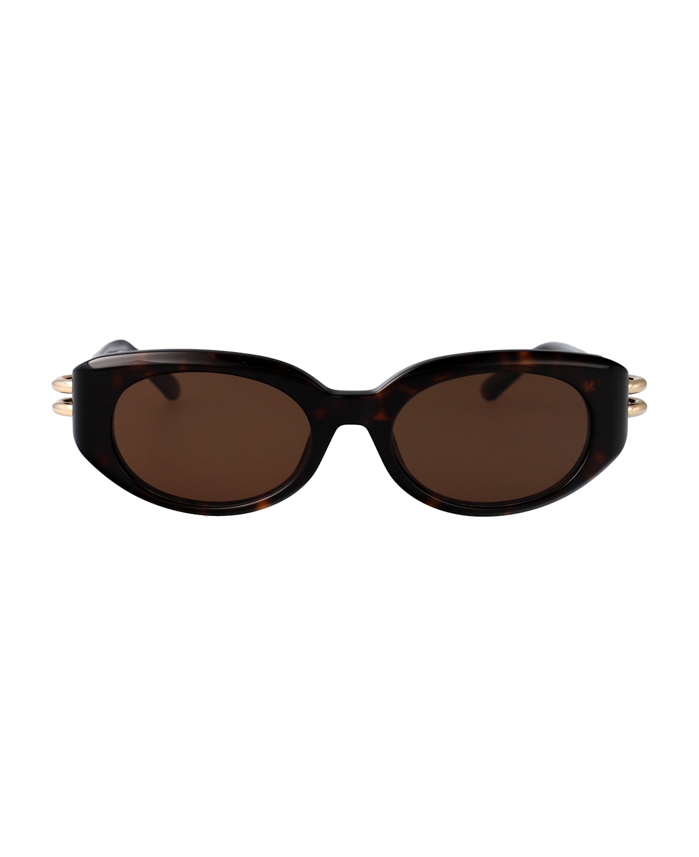 Alexander McQueen Eyewear Am0469s Sunglasses - HAVANA-HAVANA-BROWN