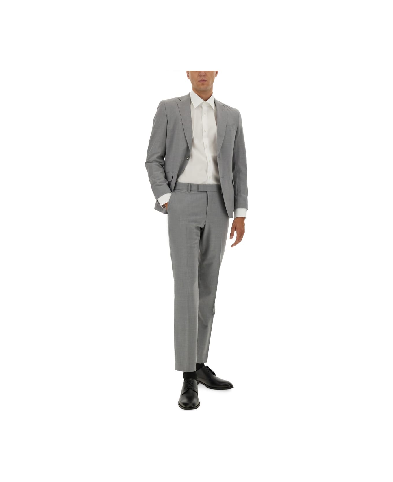 Hugo Boss Slim Fit Dress - GREY