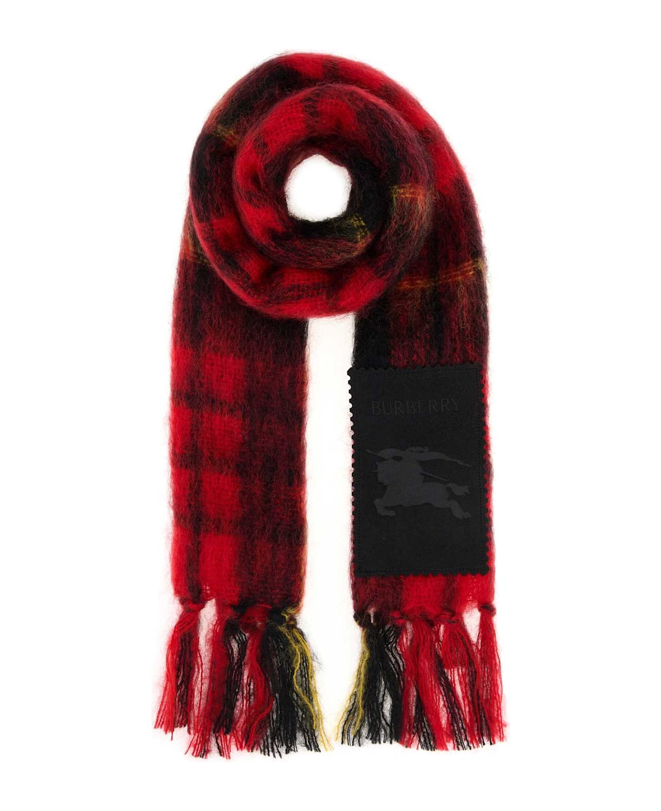 Burberry Embroidered Mohair Blend Scarf - POSTRED