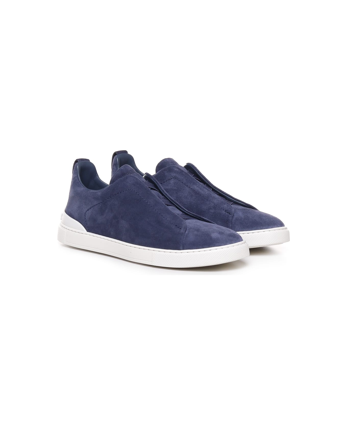 Zegna Sneakers Without Laces - Blue