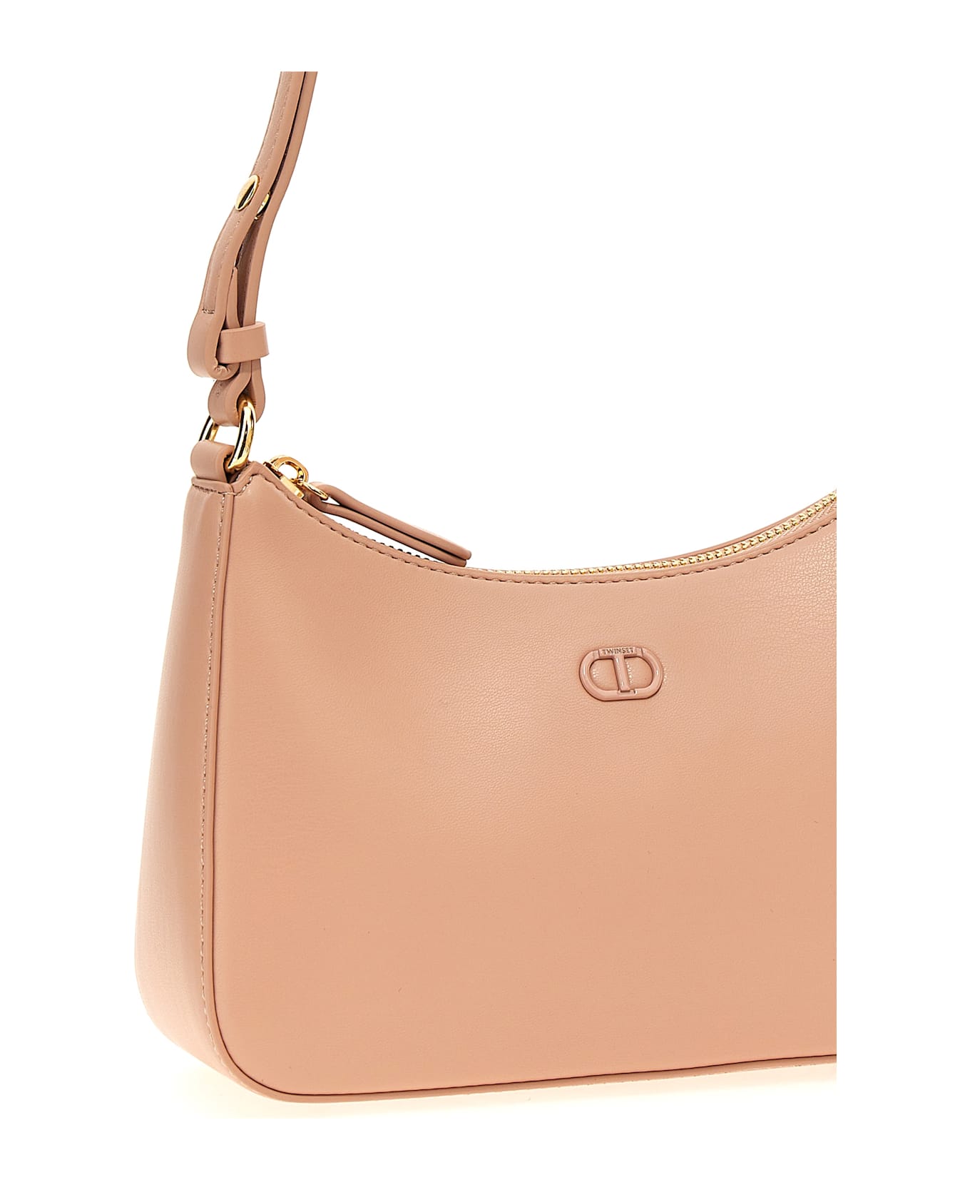 TwinSet 
hobo Oval T
 Shoulder Bag - Pink