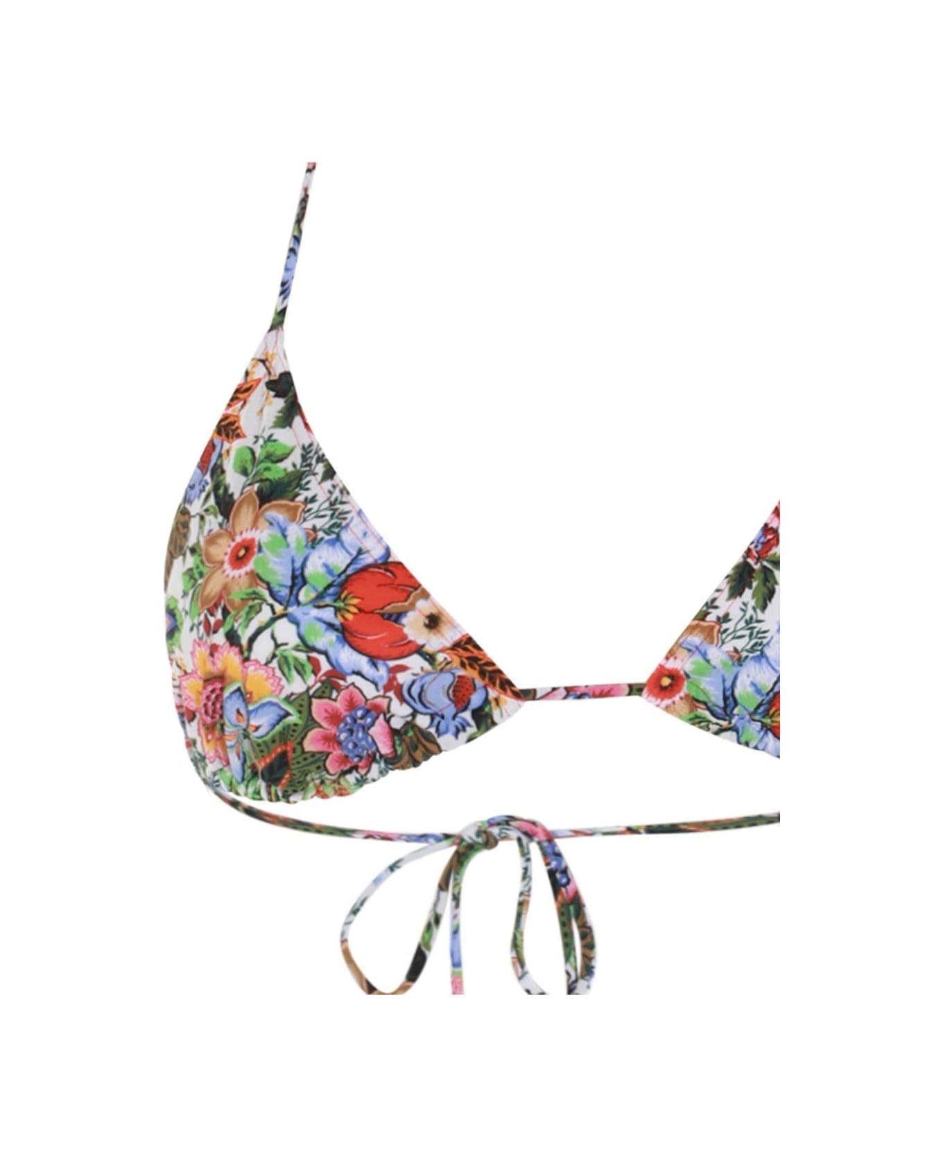 Etro Bouquet-inspired Printed Triangle Bikini - Multicolor ビキニ