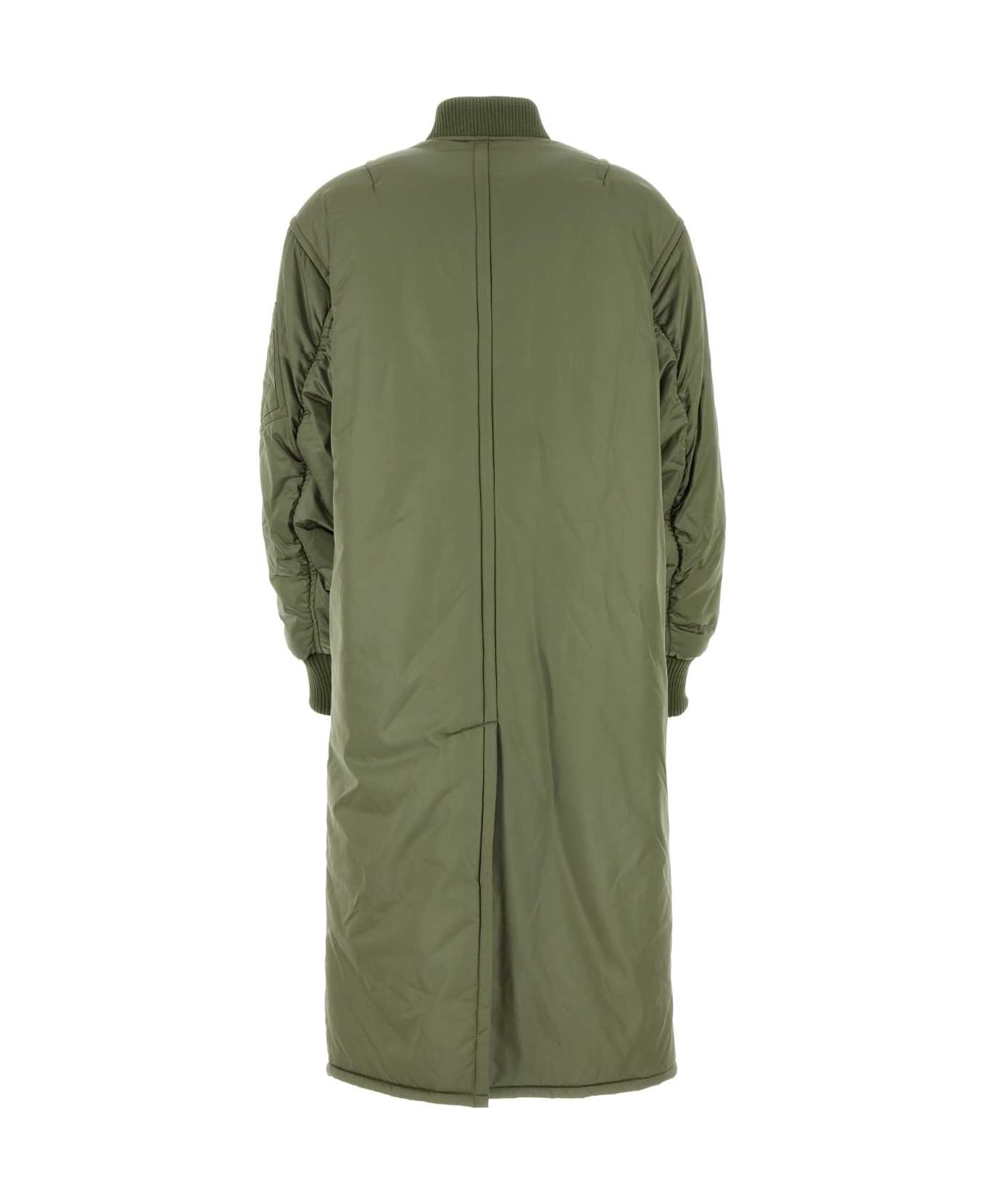 STAND STUDIO Olive Green Nylon Abbie Padded Jacket - GREEN