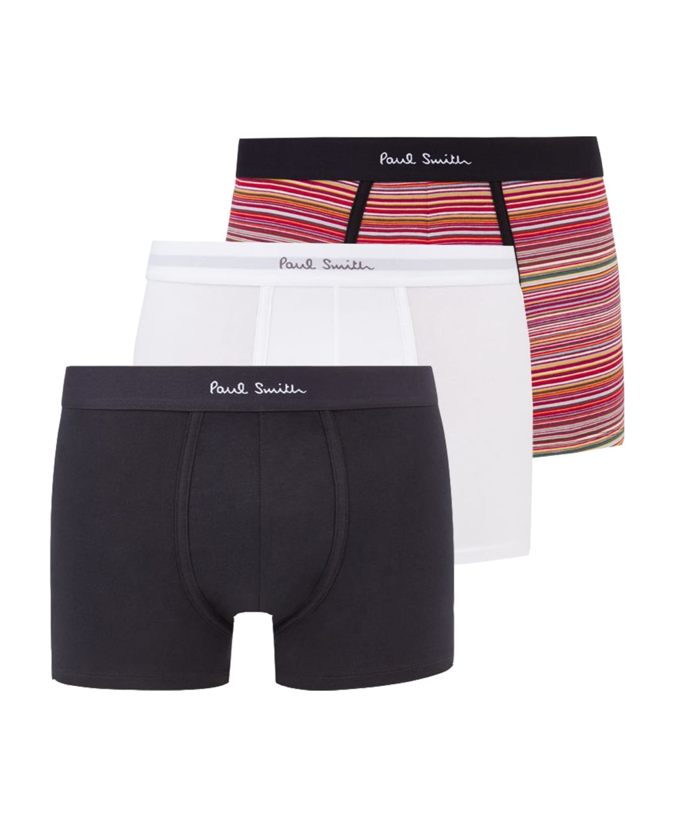Paul Smith Pack Of Three Boxers Paul Smith - MULTICOLOR